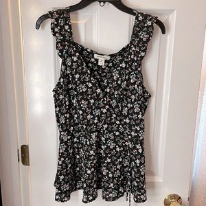 Floral tank top